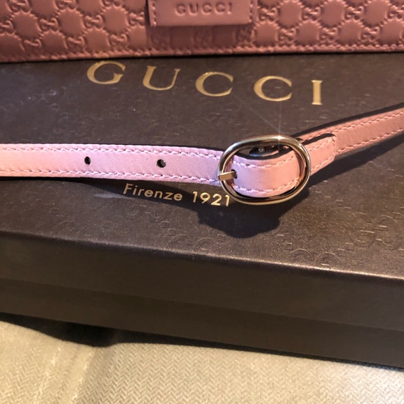 Gucci GG Leather Wallet Clutch Crossbody - Picture 7 of 8
